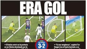 "Il y avait but", assure Mundo Deportivo en une, le 22 avril 2024