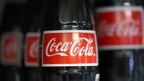 Des bouteilles Coca-Cola dans un magasin de Californie (États-Unis), le 10 février 2022 (photo d'illustration).
