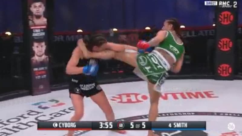 Bellator: l’énorme démonstration de "Cyborg" contre Smith