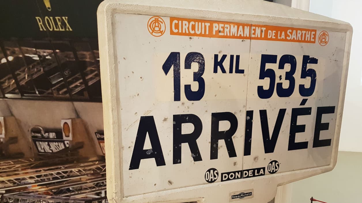 A l'arrivée, il y a toujours de nouvelles technologies au Mans.