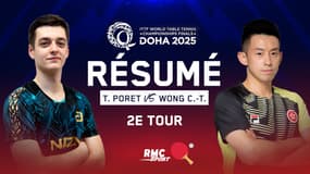 Résumé : Le numéro 3 français, Thibault Poret, surpris par Wong Chun Ting en 32ème de finale ! (Mondiaux 2025)