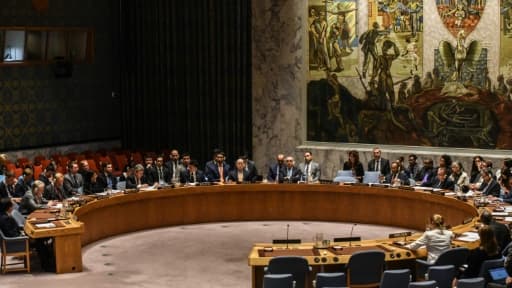 Réunion du conseil de sécurité de l'ONU consacré à la Corée du Nord le 4 septembre 2017 à New York