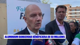 Hausse des prix de l'énergie: Aluminium Dunkerque va bénéficier de près de 50 millions d'euros de l'Etat