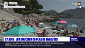 Bouches-du-Rhône: les douches de plages enlevées à Cassis