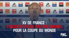 XV de France : L'objectif (flou) fixé par Brunel pour la Coupe du monde