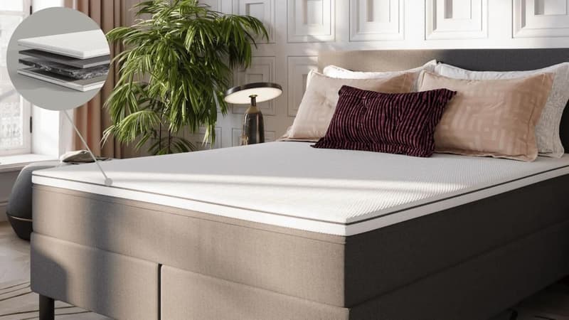 Qui a dit qu'il fallait un bon matelas pour dormir ? Pensez au surmatelas Emma en promo !