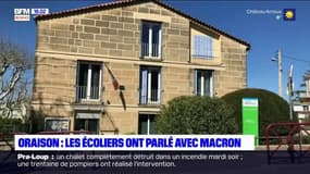 Oraison : Les collégiens ont parlé avec Emmanuel Macron 