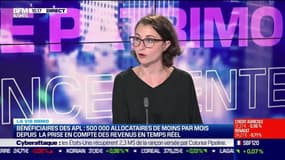 Marie Coeurderoy: Bénéficiaires des APL, 500 000 allocataires de moins depuis la prise en compte des revenus en temps réel - 08/06