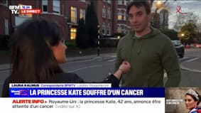 "C'est une nouvelle très triste (...) Elle a été une source d'inspiration pour tellement de monde":  Un Londonien réagit à l'annonce du cancer de Kate Middleton: 