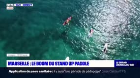 Marseille: le paddle est la star de l'été