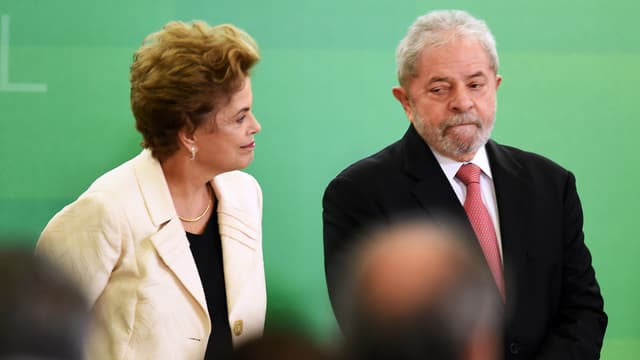L'entrée de l'ex-président Lula au gouvernement a été suspendue par la justice.