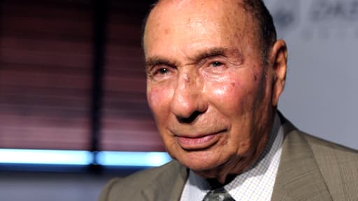 Le sénateur UMP Serge Dassault le 14 juin, au siège de son groupe.