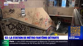 Seine-Saint-Denis: la station de métro fantôme détruire à Noisy-le-Grand