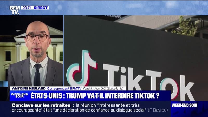 Menace d'interdiction de Tiktok aux États-Unis: Trump cherche des solutions