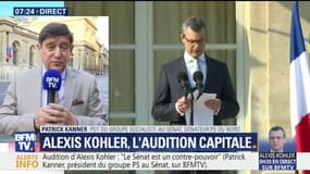 Le sénateur PS Patrick Kanner dénonce "un dysfonctionnement personnifié par Alexandre Benalla"