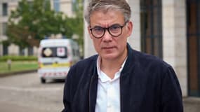 Olivier Faure, premier secrétaire du PS, à Blois, le 29 août 2024