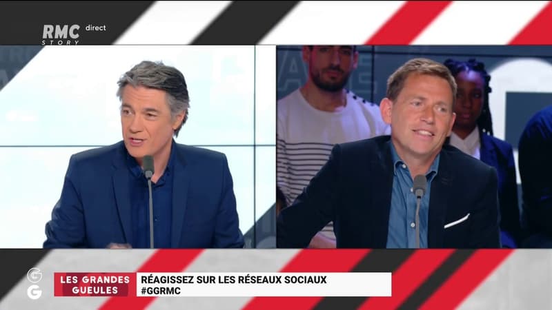 Regardez les premiers pas de Daniel Riolo dans les "Grandes Gueules" de RMC