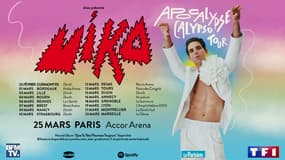 Mika est de retour sur les routes de France (Apocalypse Calypso Tour)
