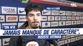 PSG 4-3 LOSC : "On n’a jamais manqué de caractère", insiste Vitinha