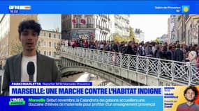 Marseille: une marche contre l'habitat indigne