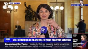 Allocution d'Emmanuel Macron: "Je serai en train de frapper sur une casserole" explique Aurélie Trouvé, députée LFI