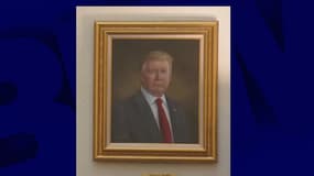 Le portrait de Trump, un temps accroché au Capitole du Colorado, avant d'être retiré