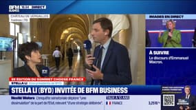Stella Li, présidente de BYD, est sur BFM Business