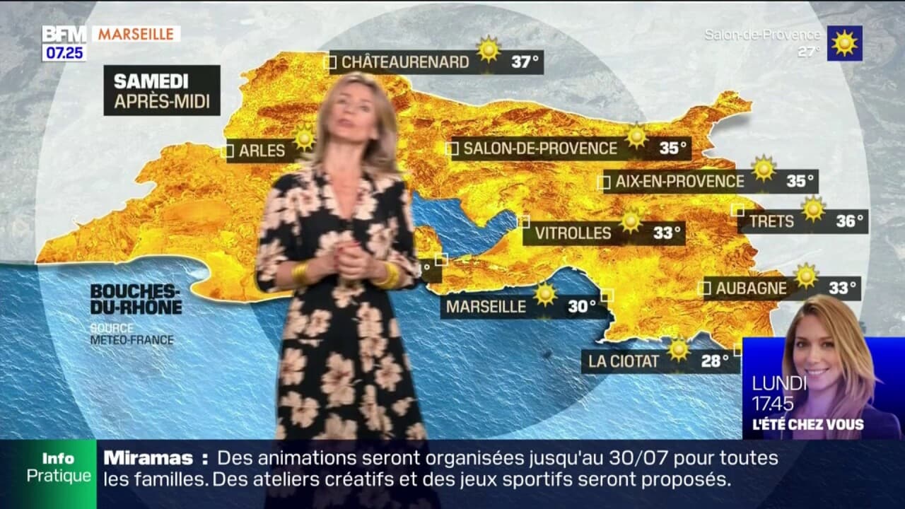 Météo Bouches-du-Rhône: nouvelle journée ensoleillée avec des ...