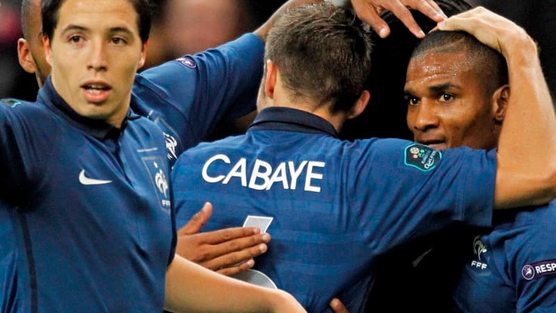 Samir Nasri, Yohan Cabaye et Florent Malouda