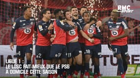 Ligue 1 : Le Losc meilleur que le PSG à domicile 