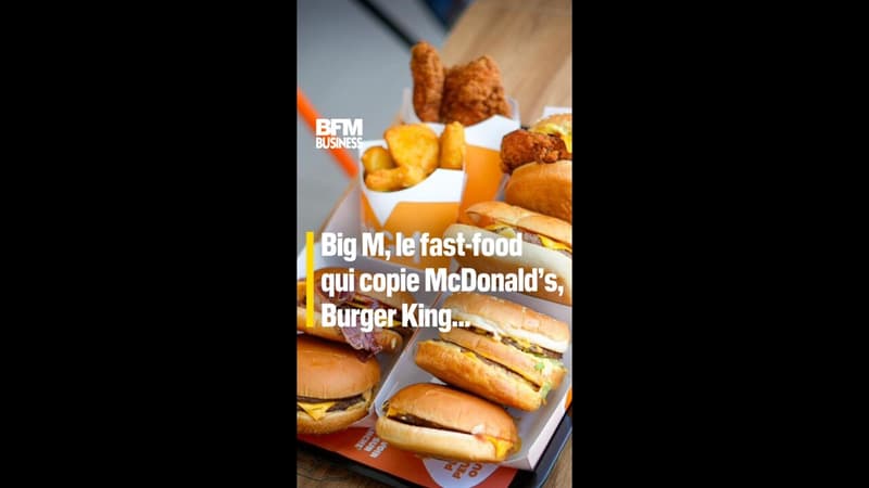 Big M, le fast-food qui copie McDonald's, Burger King...