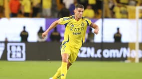 Cristiano Ronaldo lors du match Al-Nassr - Al-Ettifaq (2-3), le 21 février 2025