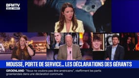 Mousse, porte de service... Les déclarations des gérants - 10/01