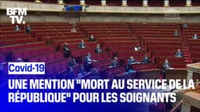 "Mort pour le service de la République": nouvelle mention honorifique pour les soignants morts du Covid