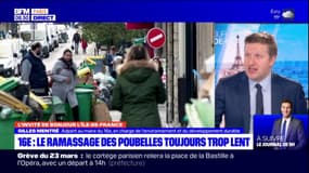 Grève des éboueurs à Paris: la situation "toujours catastrophique" dans le 16e arrondissement