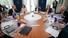 Réunion du G7 à Wangels, en Allemagne, le 13 mari 2022