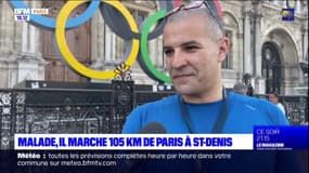 Malade, il marche 105 kilomètres de Paris à Saint-Denis