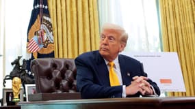 Donald Trump à la Maison Blanche, ce vendredi 7 mars.