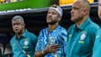 Neymar chante l'hymne du Brésil lors du premier match de son équipe dans cette Coupe du monde, 14 juin 2026