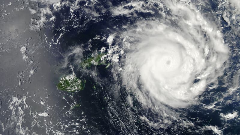 Le cyclone tropical Ian près des îles Fidji, le 10 janvier 2014. (Photo d'illustration)