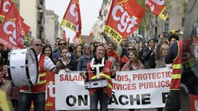 CGT, FSU et Solidaires appellent à la grève, ce jeudi 29 septembre 2022 (photo d'illustration). 