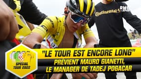 Tour de France (E11) : "Le Tour est encore long", prévient Gianetti, manager de Pogacar