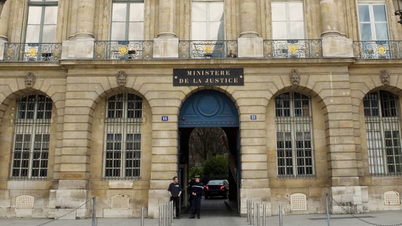 Le ministère de la Justice à Paris