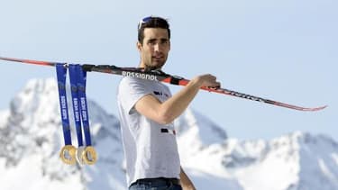 Martin Fourcade a glané deux médailles d'or et une d'argent lors des JO d'hiver de Sotchi.