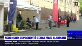 Covid-19: le taux de positivité se stabilise dans les Hauts-de-France à un niveau inquiétant