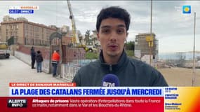 Marseille : la plage des catalans fermée jusqu'à mercredi pour travaux
