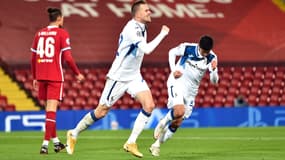 Josep Ilicic avec l'Atalanta contre Liverpool