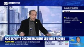 Bullshitomètre : "Le Livret A est le placement préféré des Français" - FAUX Gilles Petit - 23/01