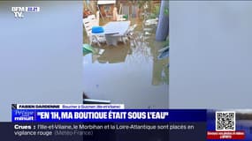 "On a pris 15 centimètres d'un seul coup": Le témoignage de Fabien Dardenne, boucher à Guichen (Ille-et-Vilaine), dont la boutique et le domicile ont été inondés