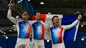 Le triplé français au BMX Race aux JO de Paris.